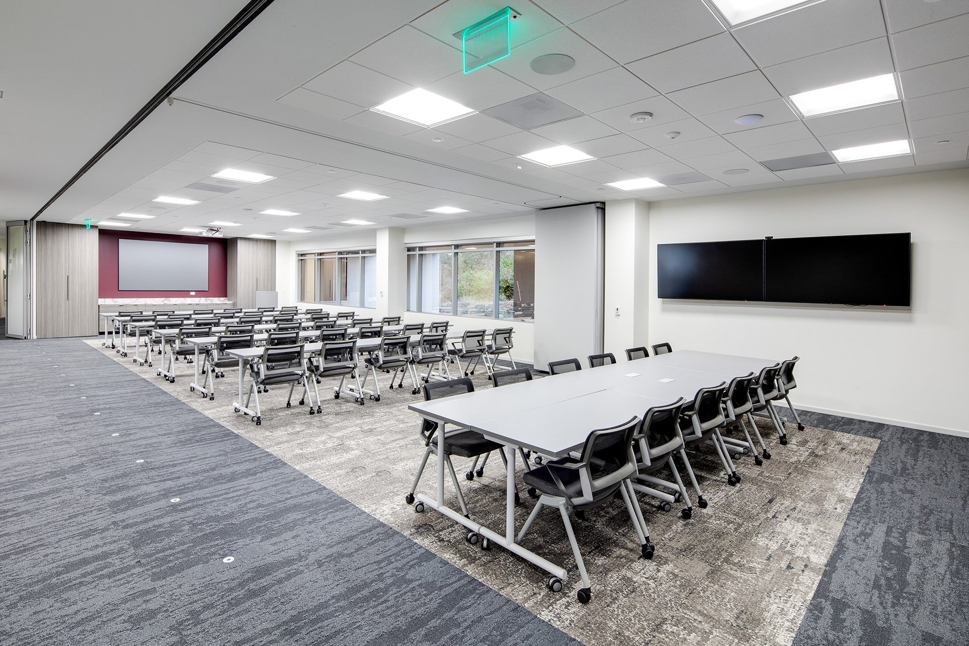 American Assets Trust expandable conference and training area | FORTÉ