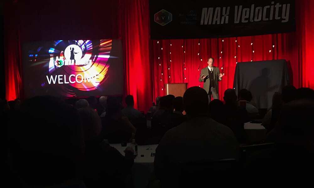 FORTÉ President and CEO Jeff Stoebner followed Don Mastro, VP of Sales, in opening the 2017 National Sales Meeting at the Renaissance Minneapolis Hotel, The Depot.