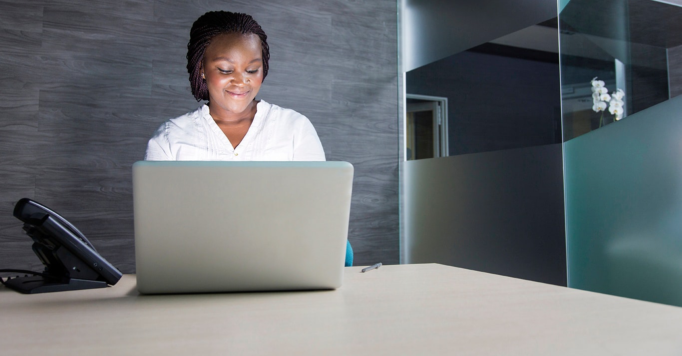Stock-woman-working-on-computer